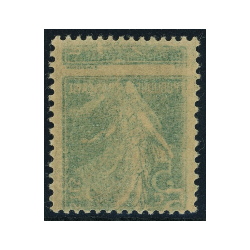 YT 137 - Neuf xx - Variete - Impression Recto Verso