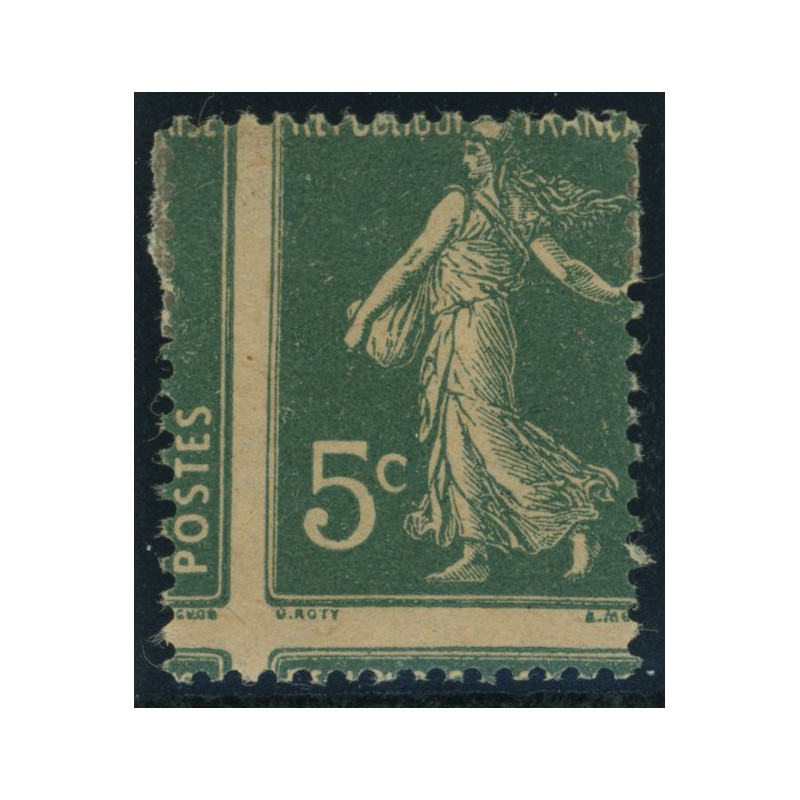 YT 137 - Neuf xx - Variete - Impression a Cheval