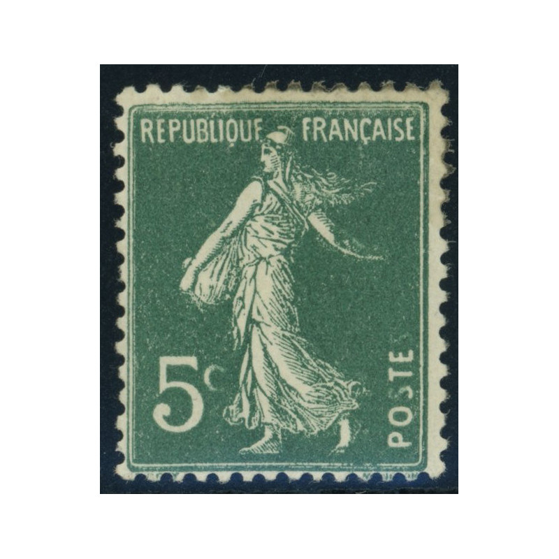 YT 137 - Neuf x - Variete - "S" de POSTES