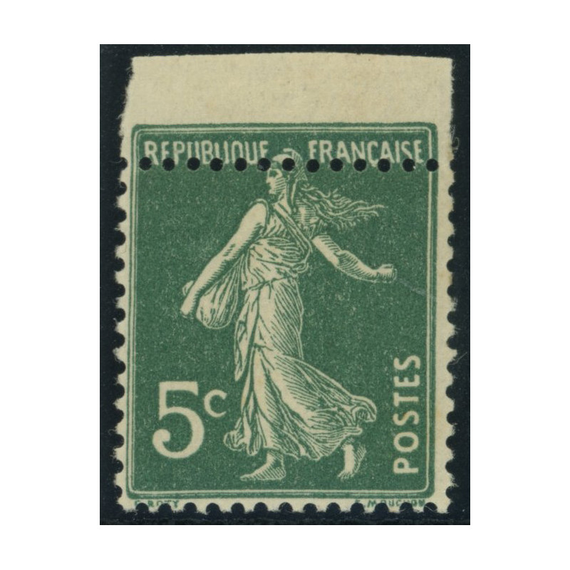 YT 137 - Neuf xx - Variete - Impression a Cheval