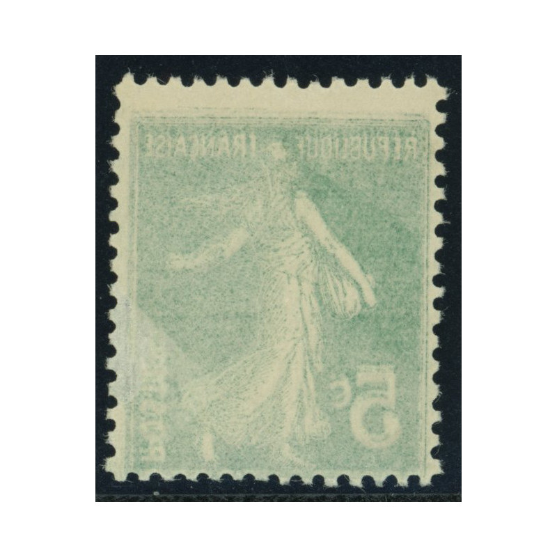 YT 137 - Neuf (x) - Variete - Impression Recto Verso