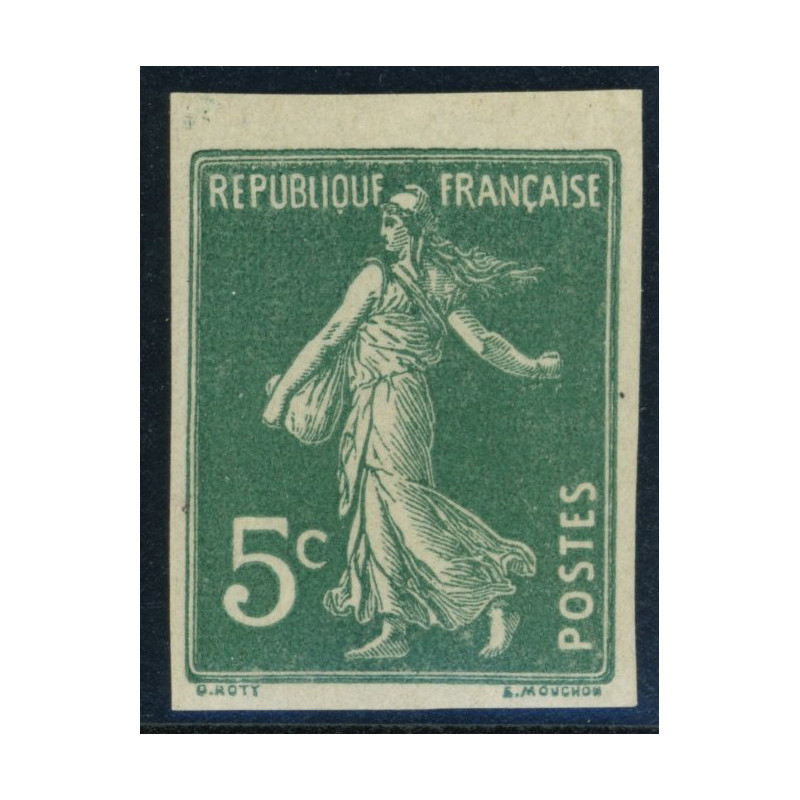 YT 137 - Neuf x - Non dentele - signe