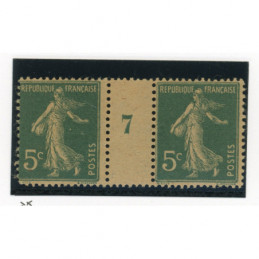 YT 137 - Neuf xx - Millesime 7