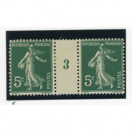 YT 137 - Neuf x - Millesime 3