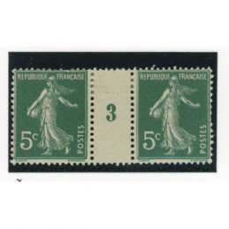 YT 137 - Neuf x - Millesime 3