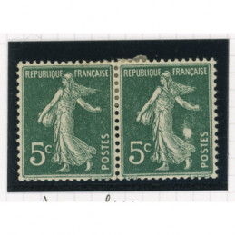 YT 137 - Neuf x - Variete -...