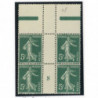 YT 137 - Neuf xx - Bloc de 4 - Millesime 8 - "8" renverse - Cote 200