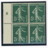 YT 137 - Neuf xx - Bloc de 4 - Millesime 8