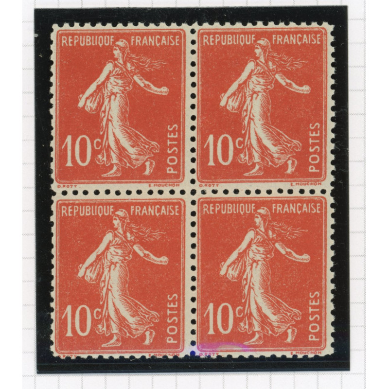 YT 138 - Neuf xx - Bloc de 4