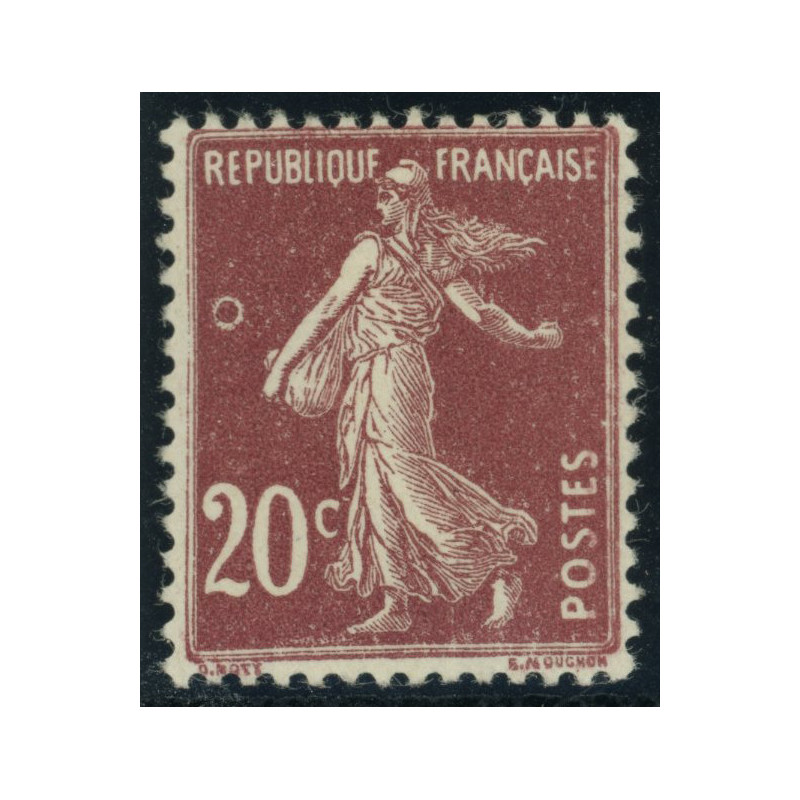 YT 139 - Neuf x - Variete - Anneau Lune