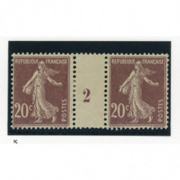 YT 139 - Neuf x - Millesime 2