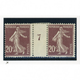 YT 139 - Neuf x - Millesime 7