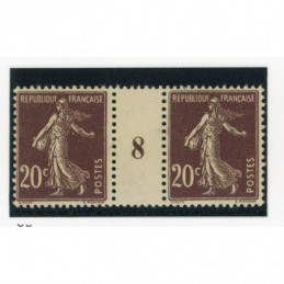 YT 139 - Neuf xx - Millesime 8