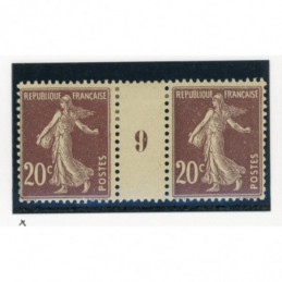 YT 139 - Neuf x - Millesime 9