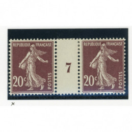 YT 139 - Neuf x - Millesime 7