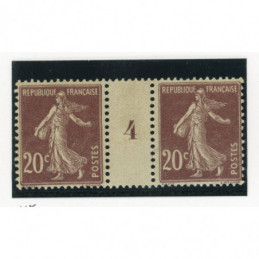 YT 139 - Neuf xx - Millesime 4