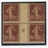 YT 139 - Neuf xx - Millesime 0 - Bloc de 4