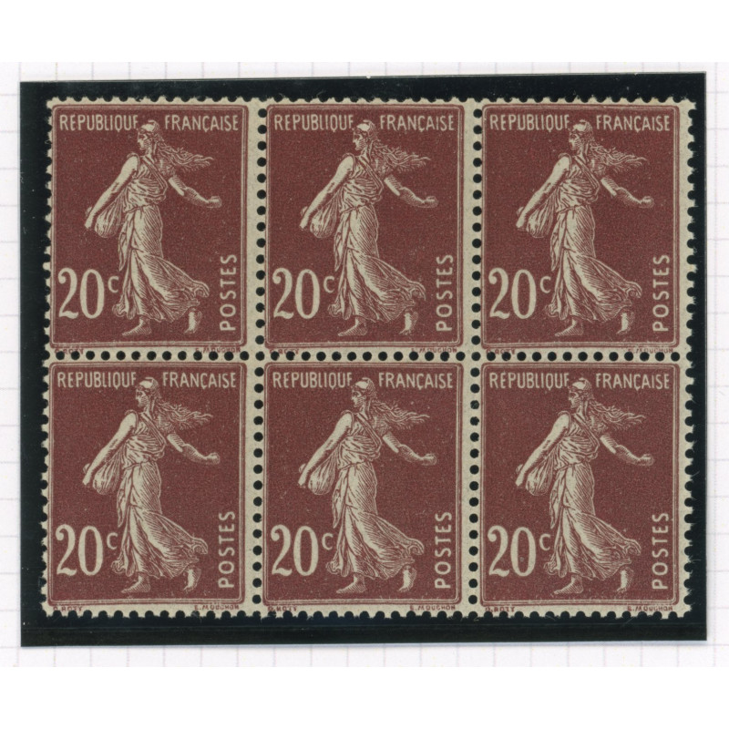 YT 139 - Neuf xx - Bloc de 6