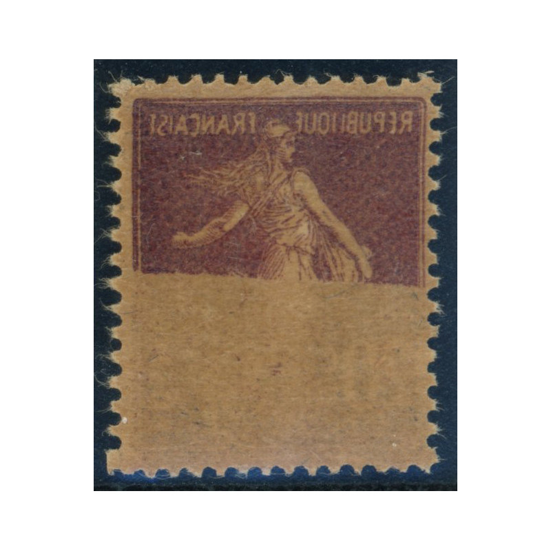 YT 139 - Neuf xx - Variete - Impression Recto Verso