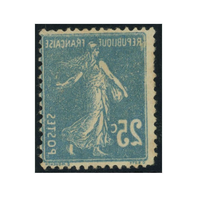 YT 140 - Neuf x - Variete - Impression Recto Verso