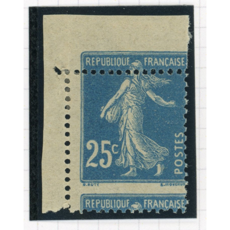 YT 140 - Neuf xx - Variete - Impression a Cheval