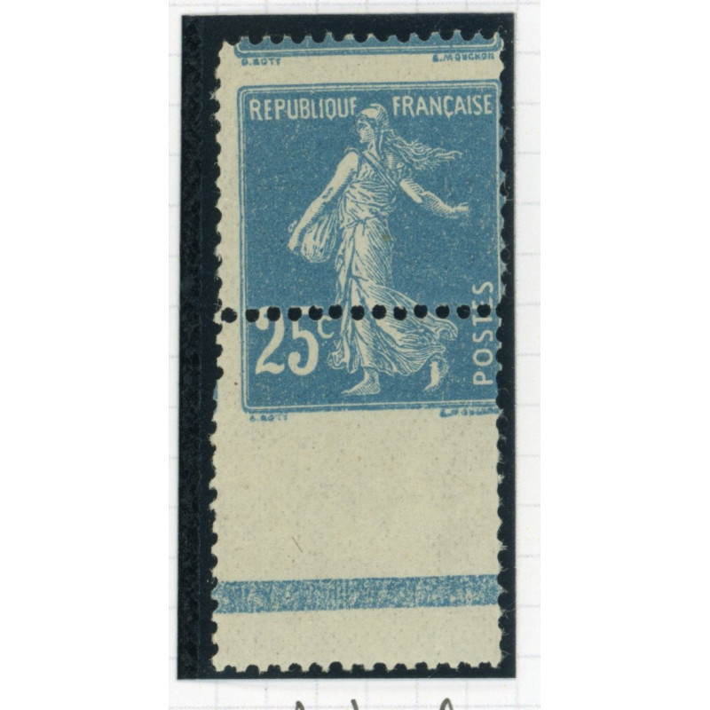 YT 140 - Neuf xx - Variete - Impression a Cheval