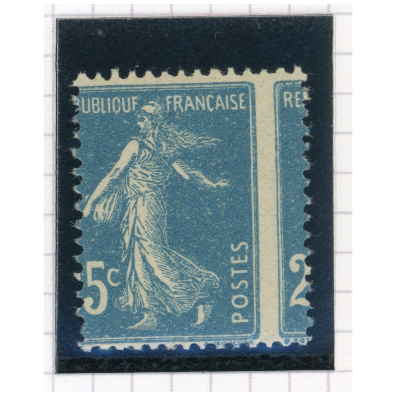 YT 140 - Neuf xx - Variete - Impression a Cheval