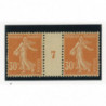 YT 141 - Neuf x - Millesime 7