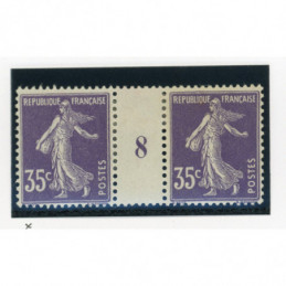 YT 142 - Neuf x - Millesime 8