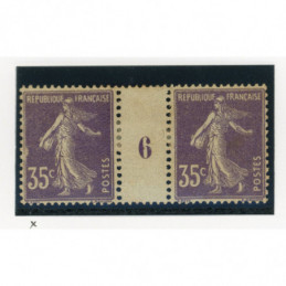 YT 142 - Neuf x - Millesime 6