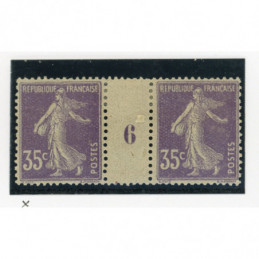 YT 142 - Neuf x - Millesime 6