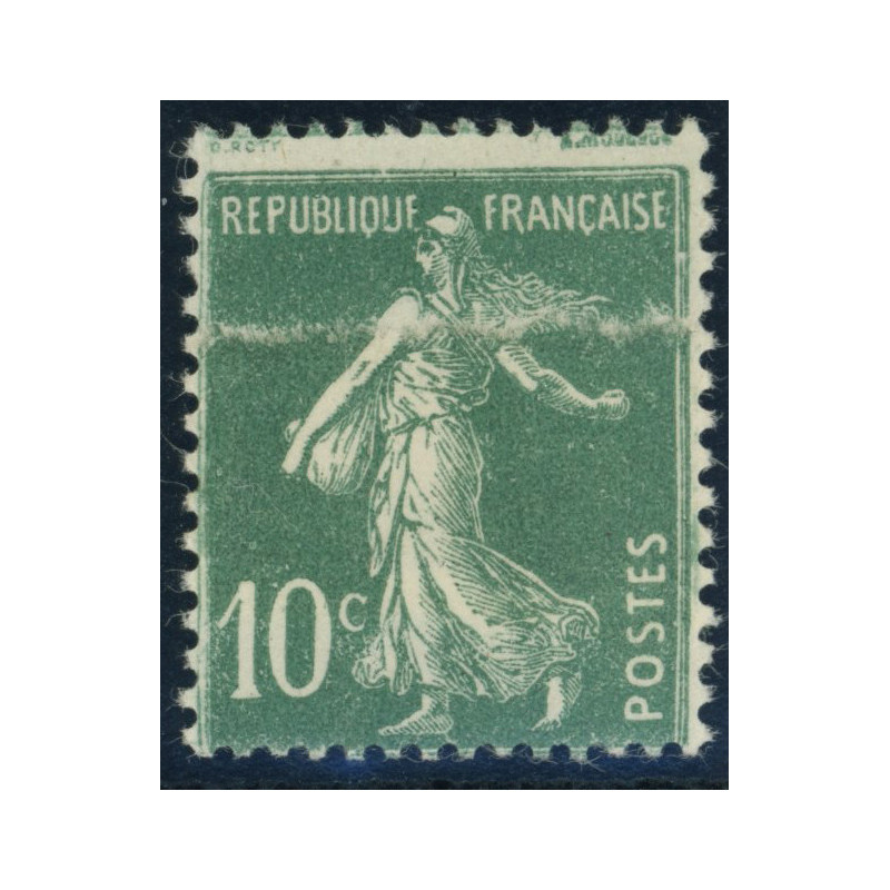 YT 158 - Neuf xx - Variete - Impression sur raccord