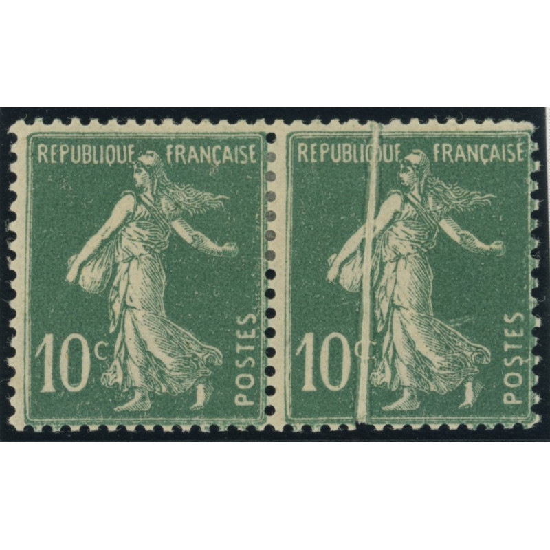 YT 158 - Neuf xx - Variete - Plis Accordon