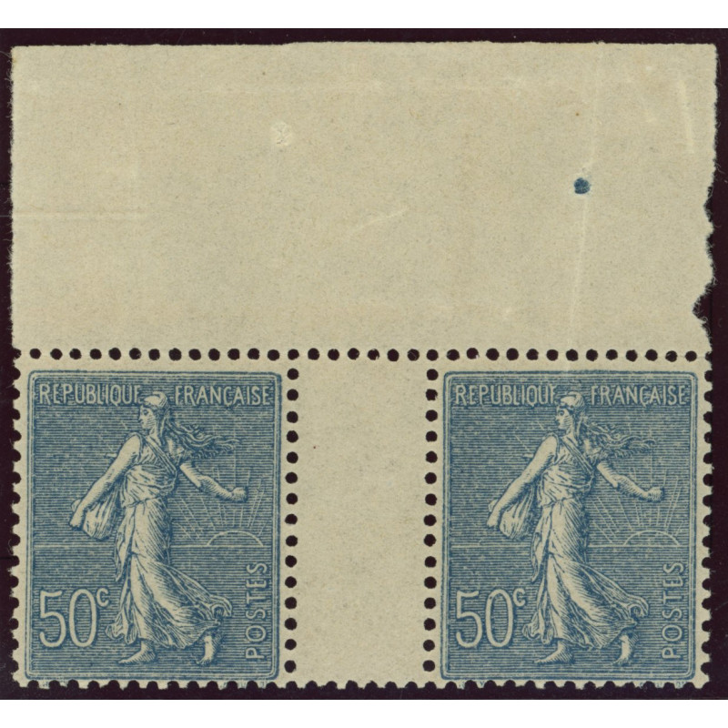 YT 160 - Neuf xx - Paire avec Intervalle