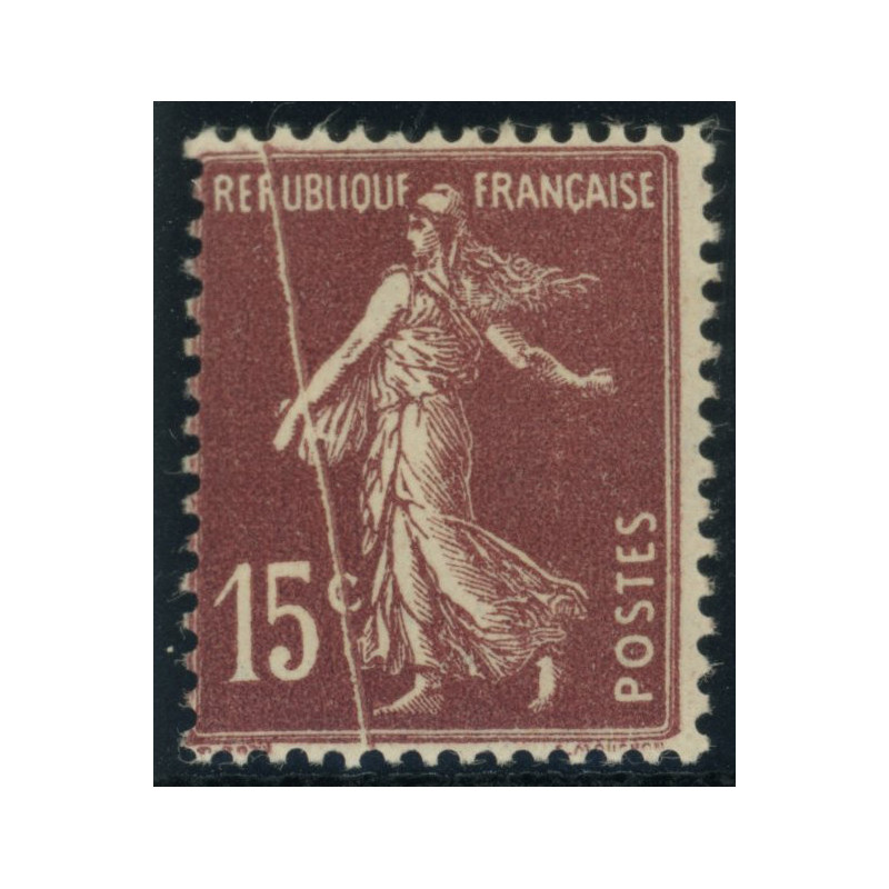 YT 189 - Neuf x - Variete - Plis Accordon