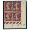 YT 189 - Neuf xx - Bloc de 4 - Coin date 29/1/36