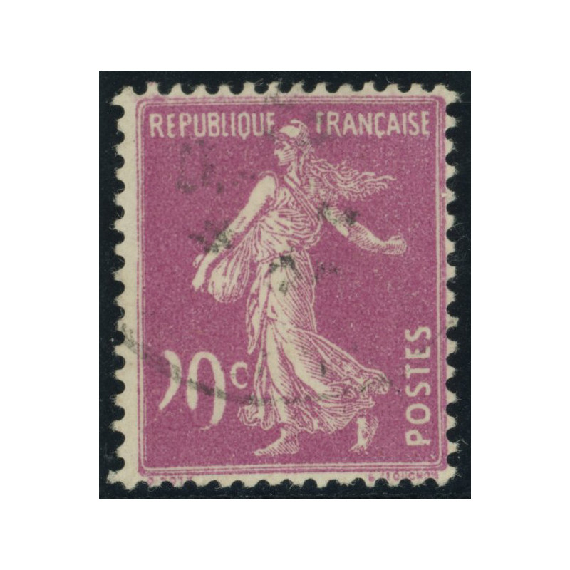 YT 190 - Oblitere - Variete - "20" de 20 C
