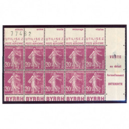 YT 190 - Neuf xx - Bloc de...