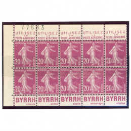 YT 190 - Neuf xx - Bloc de...