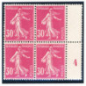 YT 191 - Neuf xx - Bloc de 4 - Millesime 4