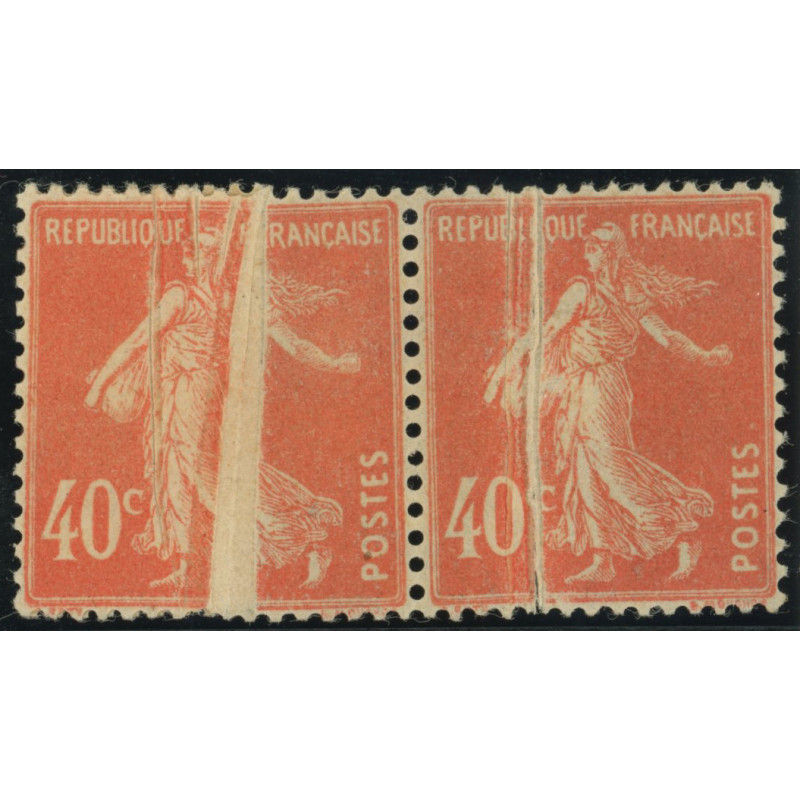 YT 194 - Neuf xx - Variete - Plis Accordon