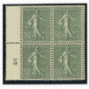 YT 198 - Neuf xx - Bloc de 4 - Millesime 5
