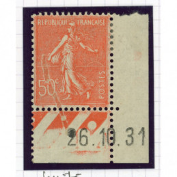 YT 199 - Neuf x - Variete