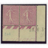 YT 202 - Neuf xx - Paire - Coin date 25/6/31