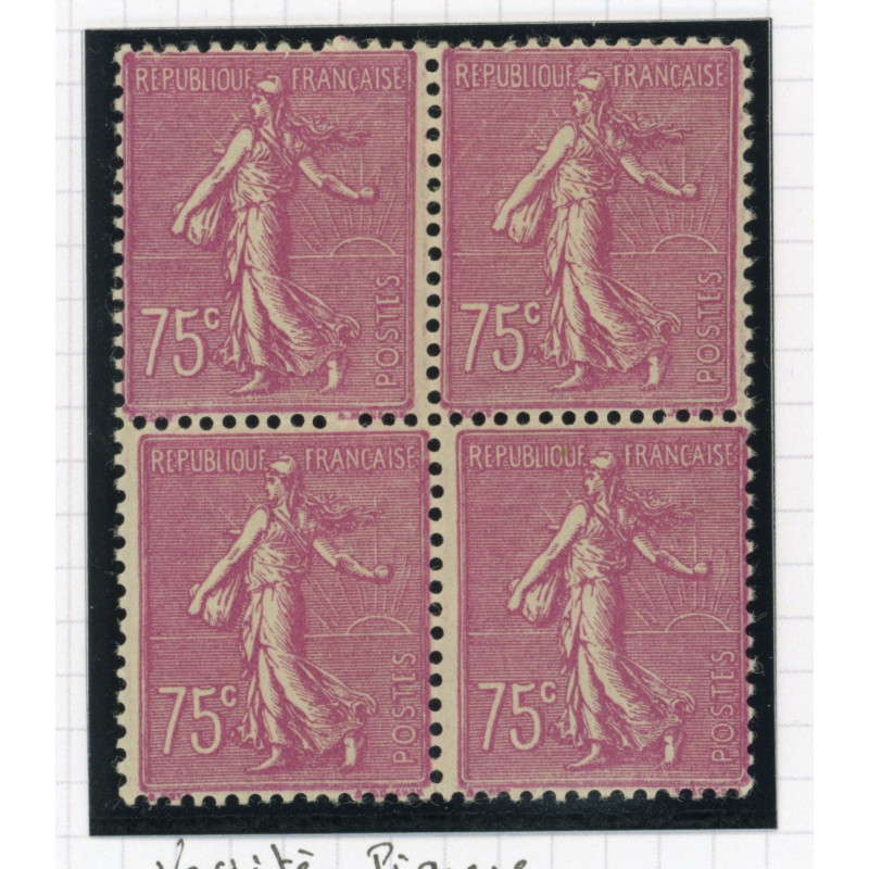 YT 202 - Neuf xx - Variete - Piquage