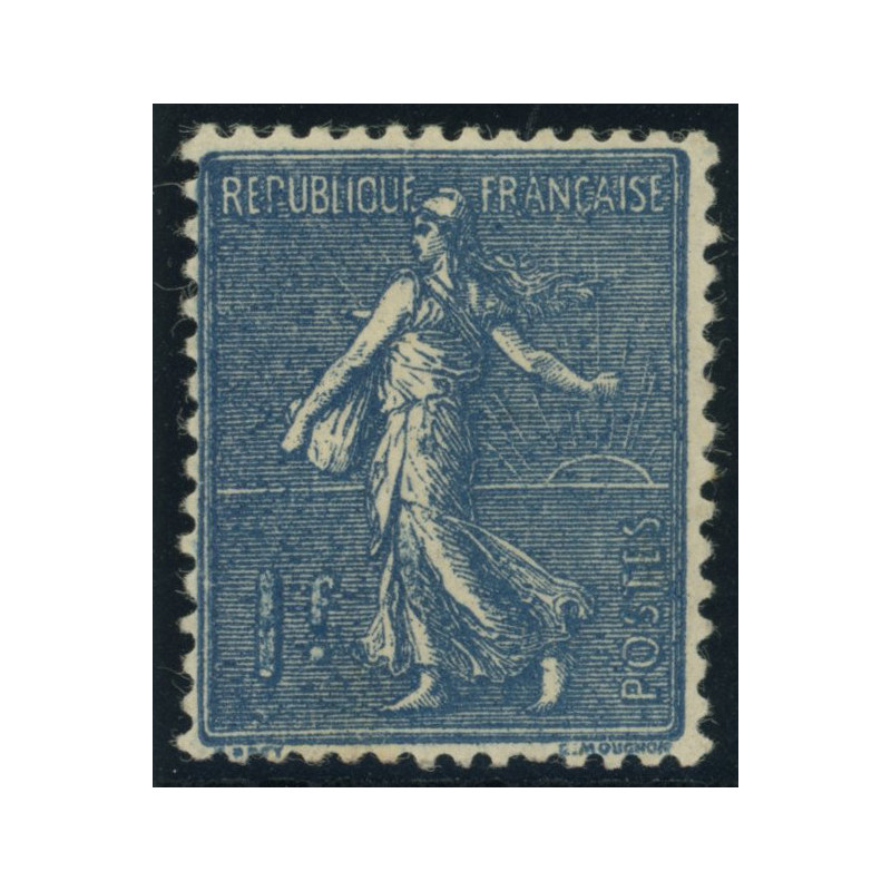 YT 205 - Neuf x - Variete - "1" de 1F