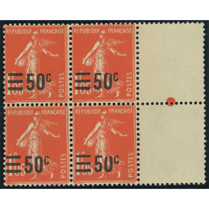 YT 225 - Neuf xx - Bloc de 4