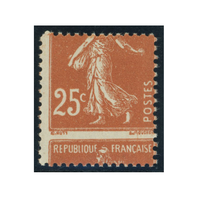 YT 235 - Neuf xx - Variete - Impression a Cheval