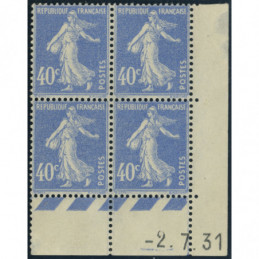 YT 237 - Neuf xx - Bloc de...