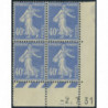 YT 237 - Neuf xx - Bloc de 4 - Coin date 2/7/31